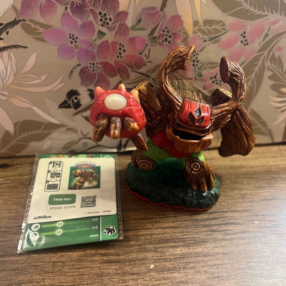 Activision Tree Rex Figure - Red and Brown